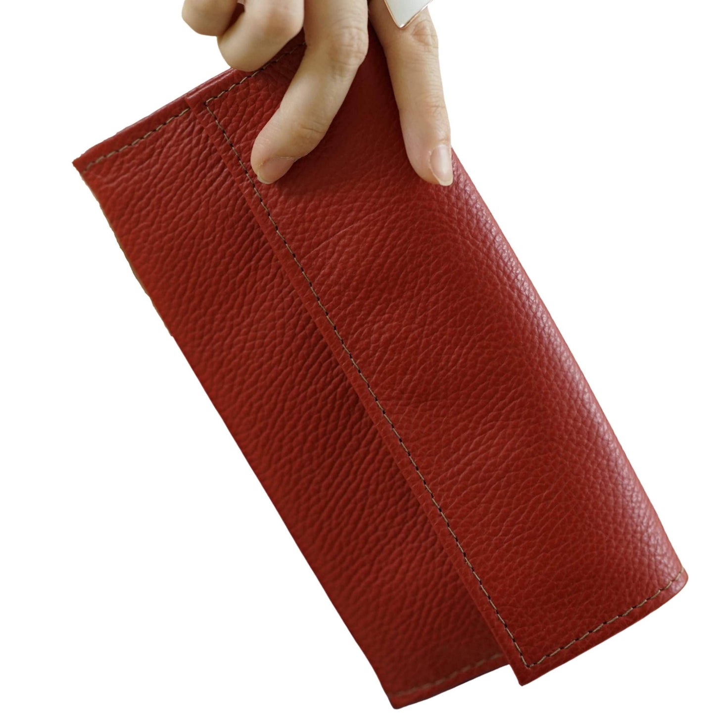 Handmade Ladies Red Wallet
