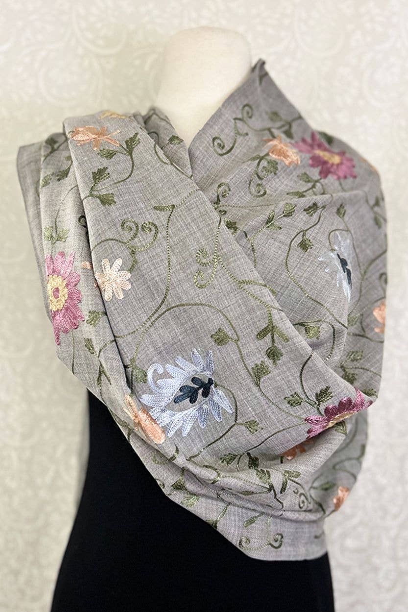 Embroidered Shawl