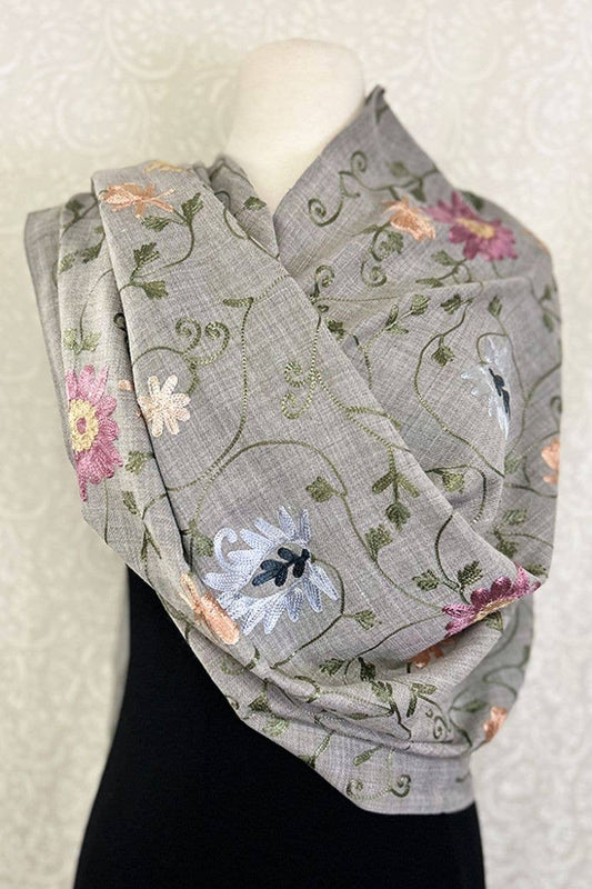 Embroidered Shawl