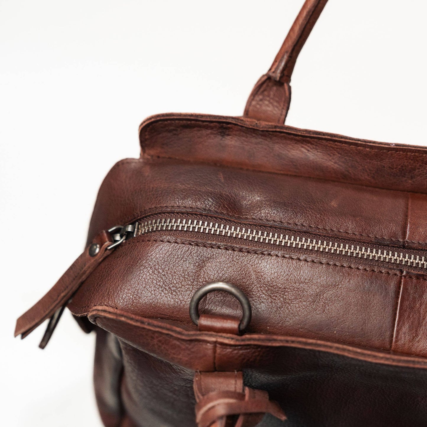 James Leather Crossbody-Handcrafted