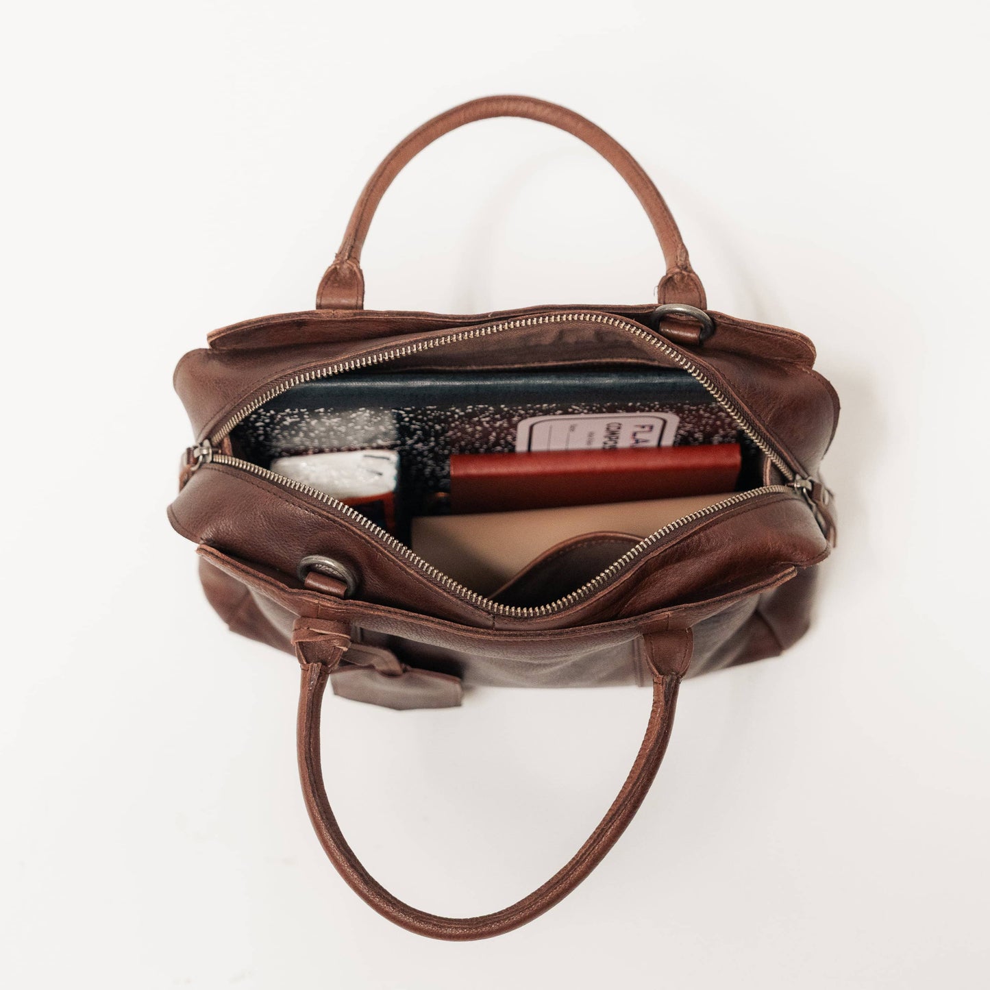 James Leather Crossbody-Handcrafted