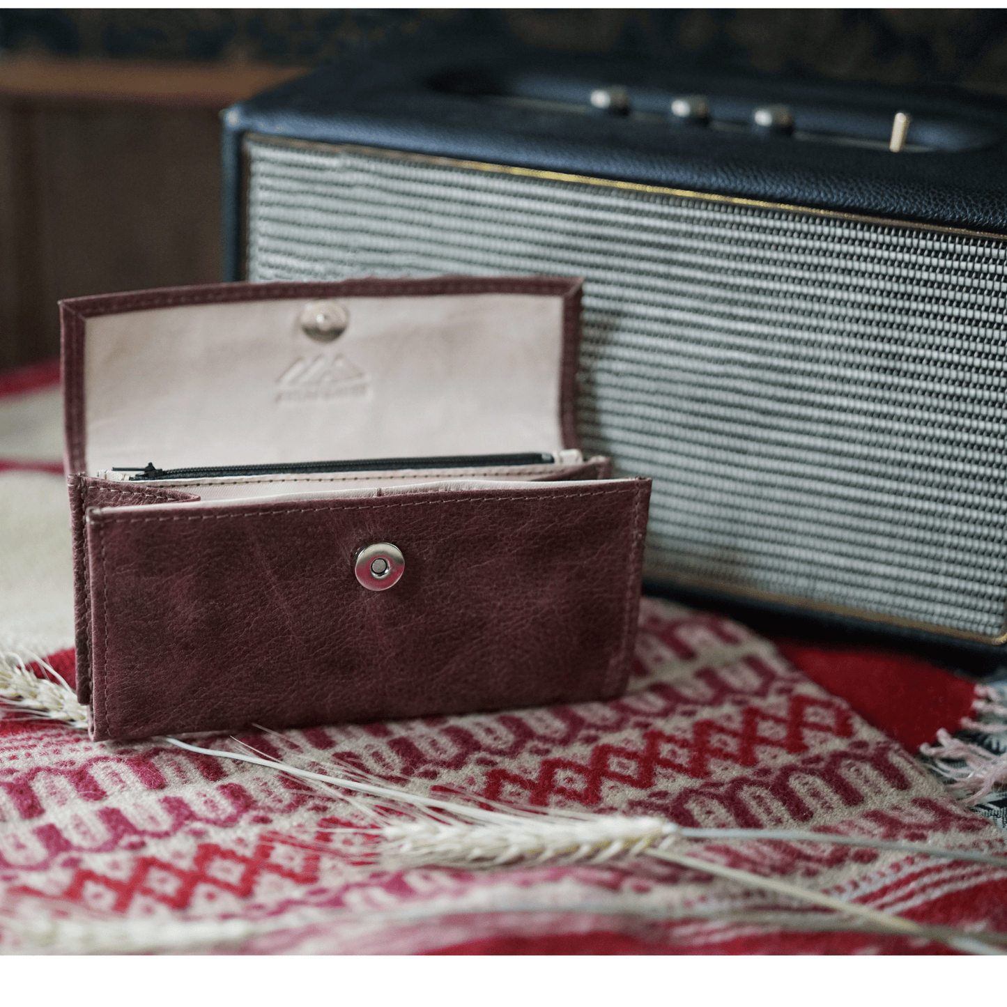 Handmade Brown Womens Wallet