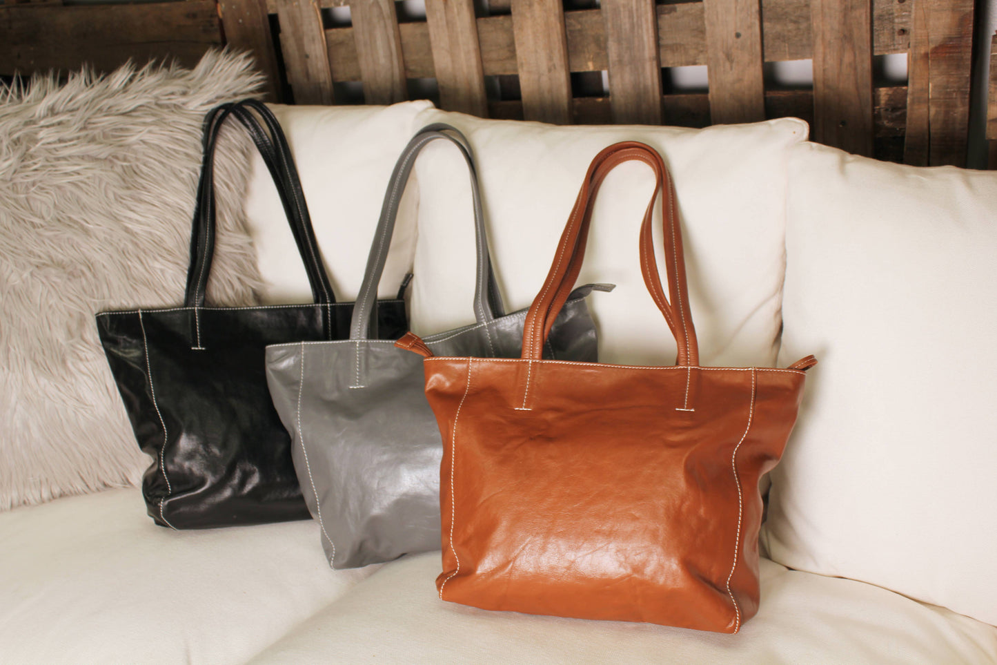 Special - Handcrafted Leather Tote Bags